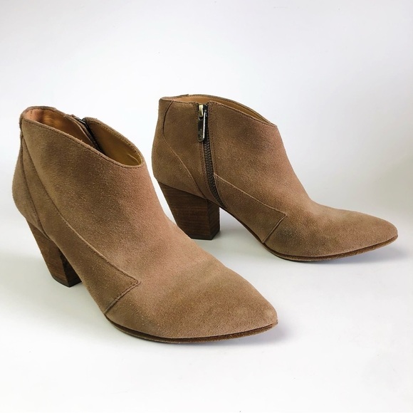 Belle by Sigerson Morrison Yoko Suede Booties - Picture 1 of 16